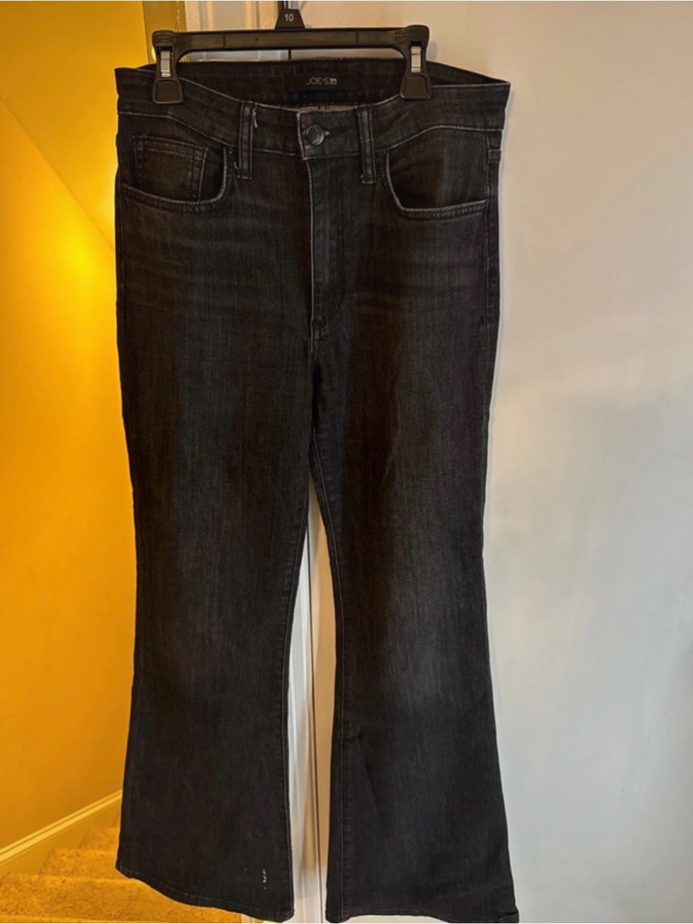 Joe's Jeans Black Wide Leg Flare Jeans